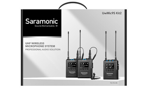UwMic9S Kit2 (TX TX RX) Kablosuz Yaka Mikrofonu