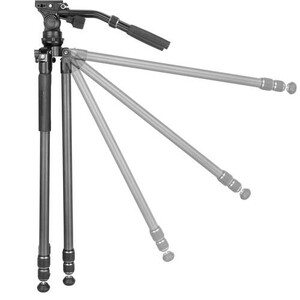 Vanguard Alta Pro 3VL 303CV18 Karbon Fiber Video Tripod - Thumbnail
