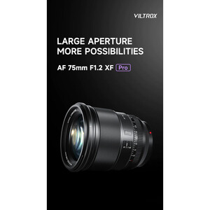 Viltrox 75mm f/1.2 AF Lens (Nikon Z) - Thumbnail