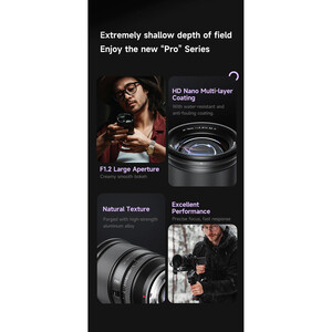 Viltrox 75mm f/1.2 AF Lens (Nikon Z) - Thumbnail