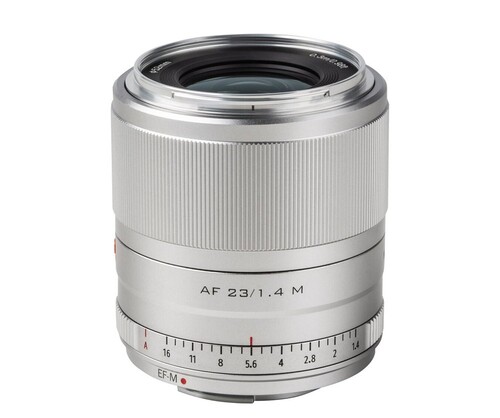 Viltrox AF 23mm f/1.4 M Gümüş Lens (Canon EF-M)