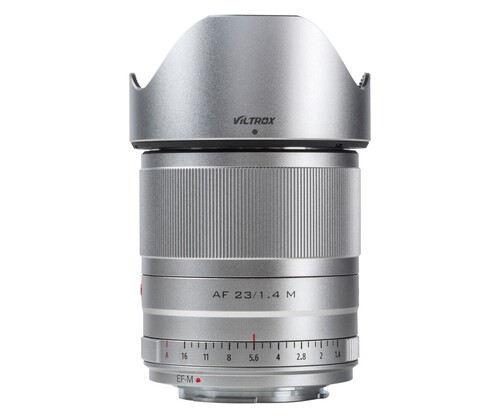 Viltrox AF 23mm f/1.4 M Gümüş Lens (Canon EF-M)