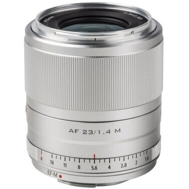 Viltrox AF 23mm f/1.4 M Gümüş Lens (Canon EF-M)