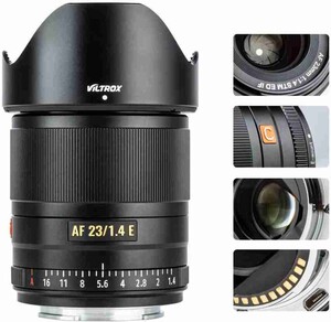 Viltrox AF 23mm f/1.4 M Siyah Lens (Canon EF-M) - Thumbnail