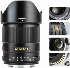 Viltrox - Viltrox AF 23mm f/1.4 M Siyah Lens (Canon EF-M)