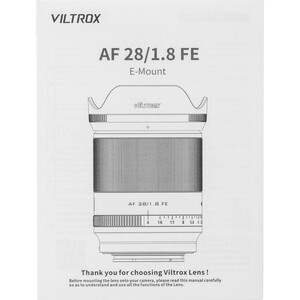 Viltrox AF 28mm f/1.8 Lens (Sony E) - Thumbnail