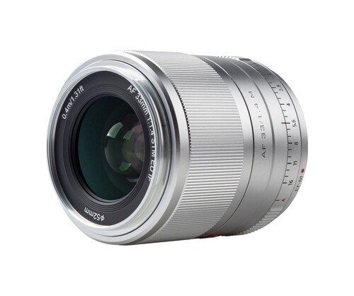 Viltrox AF 33mm F1.4 M Gümüş Lens (Canon EF-M)