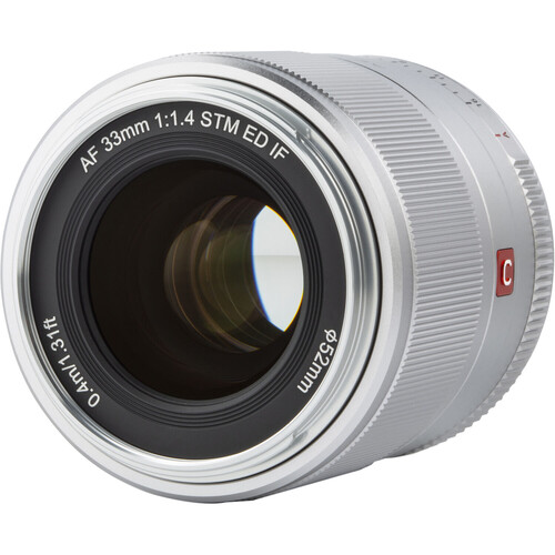 Viltrox AF 33mm f/1.4 XF Lens (Fujifilm X - Gümüş)