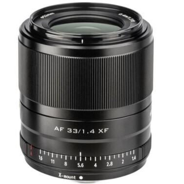 Viltrox AF 33mm f/1.4 XF Lens (Fujifilm X - Siyah)