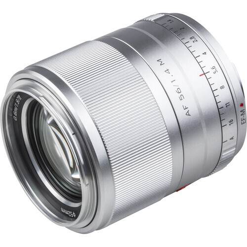 Viltrox AF 56mm f/1.4 M Gümüş Lens (Canon EF-M)