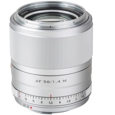 Viltrox AF 56mm f/1.4 M Gümüş Lens (Canon EF-M)