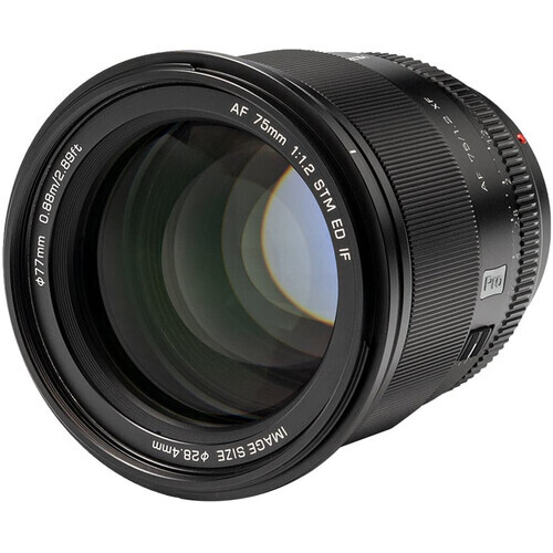Viltrox AF 75mm f/1.2 XF Lens (Sony E)