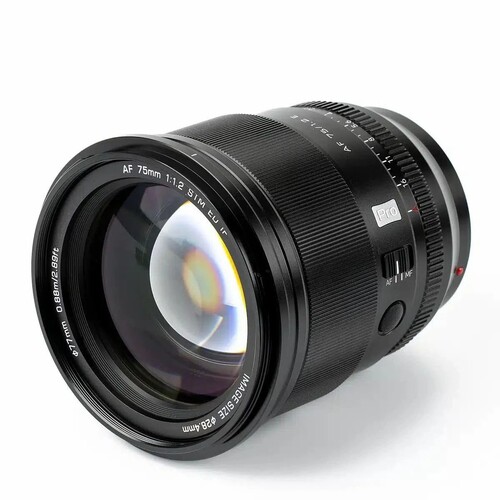 Viltrox AF 75mm f/1.2 XF Lens (Sony E)