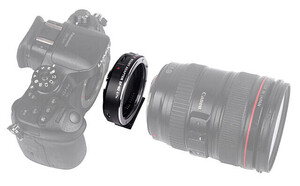 Viltrox - Viltrox EF-M2 II Speedbooster 0.71x Canon EF to M43 Adaptör (1)