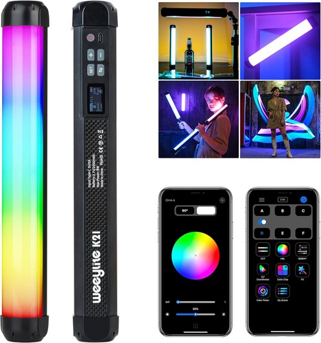 Viltrox Weeylite K21 Full Color RGB LED Tube Light