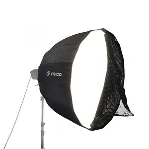 Visico EB-071 Kolay Kurulabilen Parabolik SoftBox 90cm - Gridli - Thumbnail