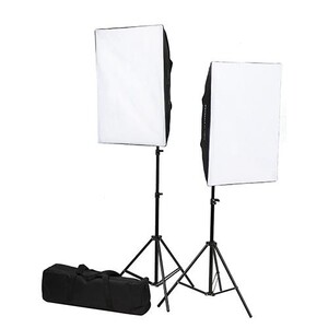 Visico Led-192A 2'li Softbox Led Işık Seti - Thumbnail