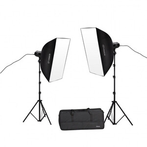 Visico - Visico LED-80A II 2’li Bi-Color Led Işık Seti (80W)