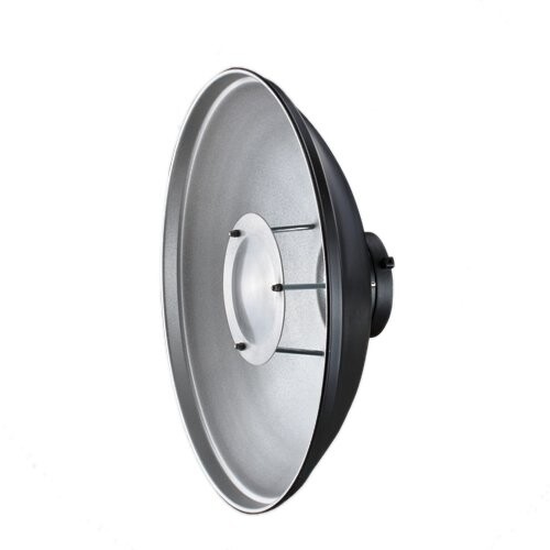 Visico RF-550C Çok Yönlü Beauty Dish Tas Reflektör - Siyah Gümüş