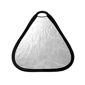Visico TR-053 Gri Kart / Gümüş (Tutma Saplı) Reflektör 60 cm - Thumbnail