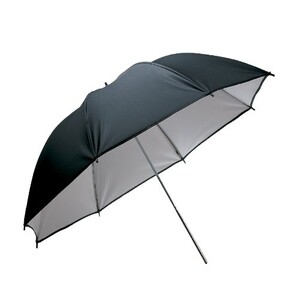 Visico - Visico UB-002 110cm Reflektör Şemsiye Siyah / Beyaz