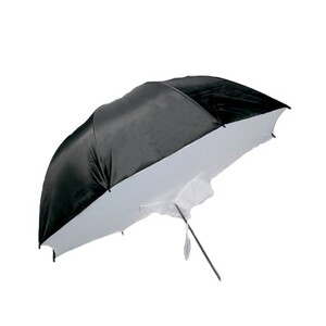 Visico - Visico UB-010 80cm Softbox Reflektör Şemsiye Siyah / Gümüş