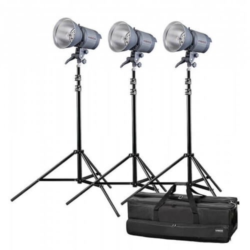 Visico VC-1000Q Tungsten Sürekli Işık Seti (3 lü) (1000 watt)