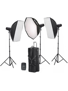 Visico - Visico VC-400HH III 3’lü Paraflaş Kiti