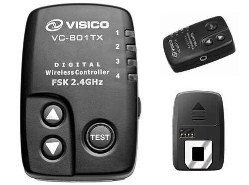 Visico VC-801TX Uzaktan Kumandalı Tetikleyici
