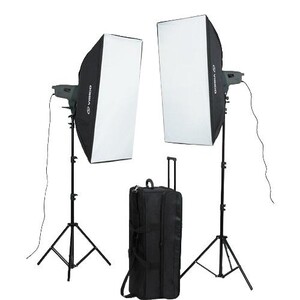 Visico - Visico VE-400 Plus 2'li Paraflaş Kiti