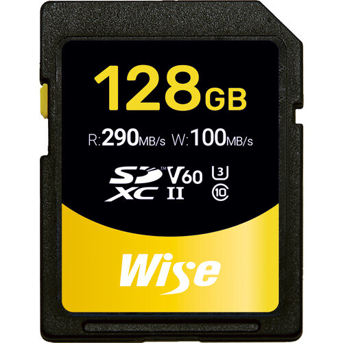 Wise Advanced 128GB SD-S UHS-II V60 SDXC Hafıza Kartı