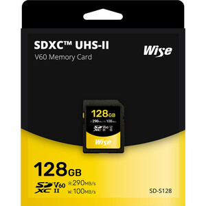 Wise - Wise Advanced 128GB SD-S UHS-II V60 SDXC Hafıza Kartı (1)