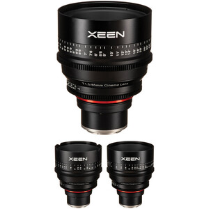 Samyang - Xeen 24, 50, 85mm T1.5 Lens 3'lü Set