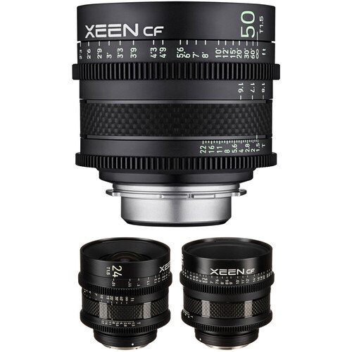 XEEN CF Cine 3'lü Lens Seti