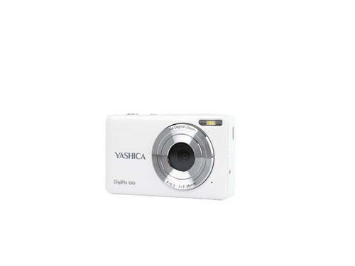 Yashica Digipix 100 Dijital Fotoğraf Makinesi (Beyaz)