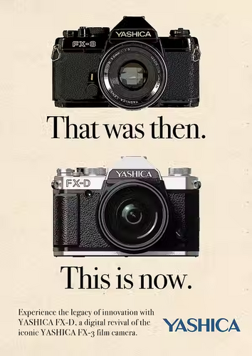 Yashica FX-D 100 Dijital Film Simülasyonlu Kamera