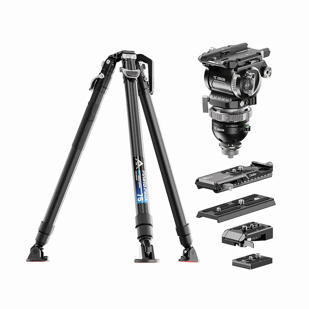 YC Onion - YC Onion Pineta & CB7 Cedar Fluid Head Karbon Fiber Tripod Kit (1)