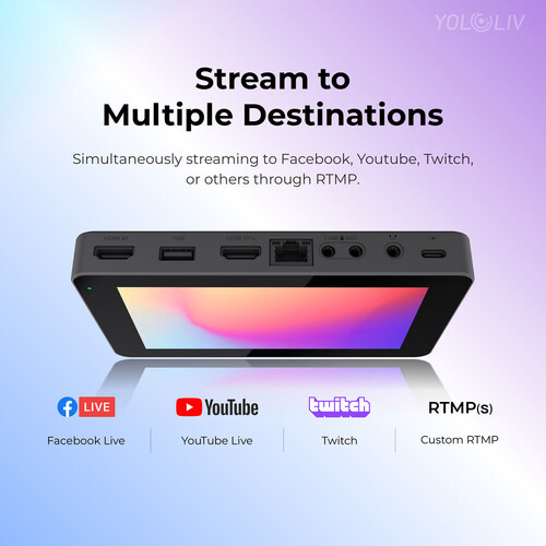 YoloLiv YoloBox Mini Taşınabilir Canlı Yayın Cihazı