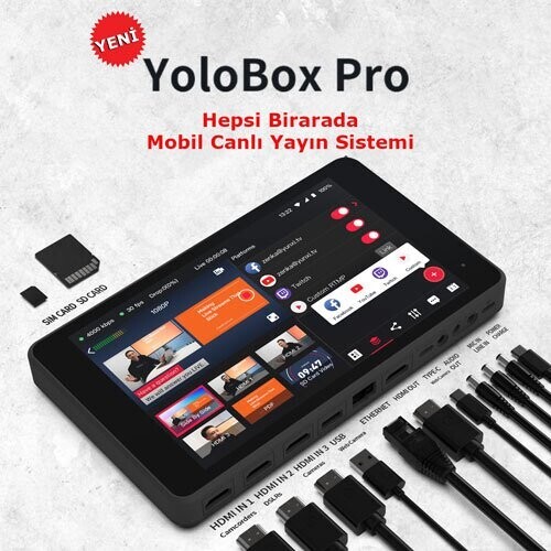 Yololiv Yolobox Pro Taşınabilir Canlı Yayın Cihazı