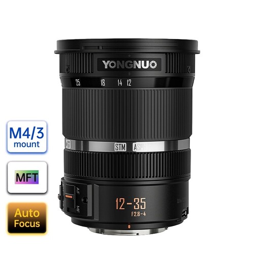 Yongnuo 12-35mm F/2.8-4 Otofokus Lens (MFT)