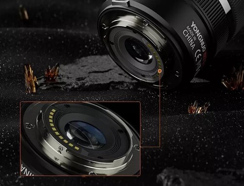 Yongnuo 12-35mm F/2.8-4 Otofokus Lens (MFT)