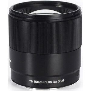 Yongnuo 16mm f/1.8S DA DSM APS-C Sony E Mount Uyumlu Otofokus Prime Lens - Thumbnail
