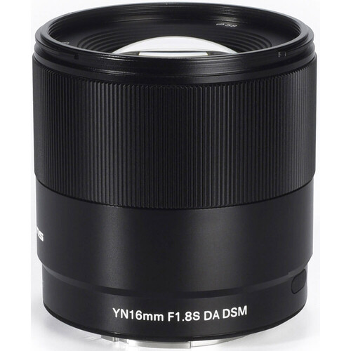 Yongnuo 16mm f/1.8S DA DSM APS-C Sony E Mount Uyumlu Otofokus Prime Lens