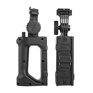 Yongnuo - Yongnuo 2-NPF Batarya Handle YNLUX100, YN150 Led Işık Uyumlu, Siyah