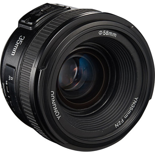Yongnuo 35mm f/2 Full Frame Otofokus Lens (Nikon F)