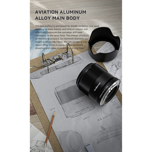 Yongnuo 35mm f/2Z DF DSM Nikon Z Mount Uyumlu Otofokus Prime Lens