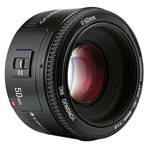 Yongnuo 50mm f/1.8 Canon EF Mount Uyumlu Otofokus Prime Lens - Thumbnail