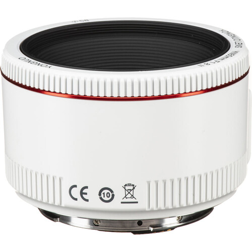 Yongnuo 50mm f/1.8 II Canon EF Mount Uyumlu Otofokus Prime Lens - Beyaz