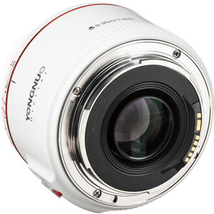 Yongnuo 50mm f/1.8 II Canon EF Mount Uyumlu Otofokus Prime Lens - Beyaz - Thumbnail