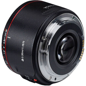 Yongnuo 50mm f/1.8 II Canon EF Mount Uyumlu Otofokus Prime Lens - Siyah - Thumbnail